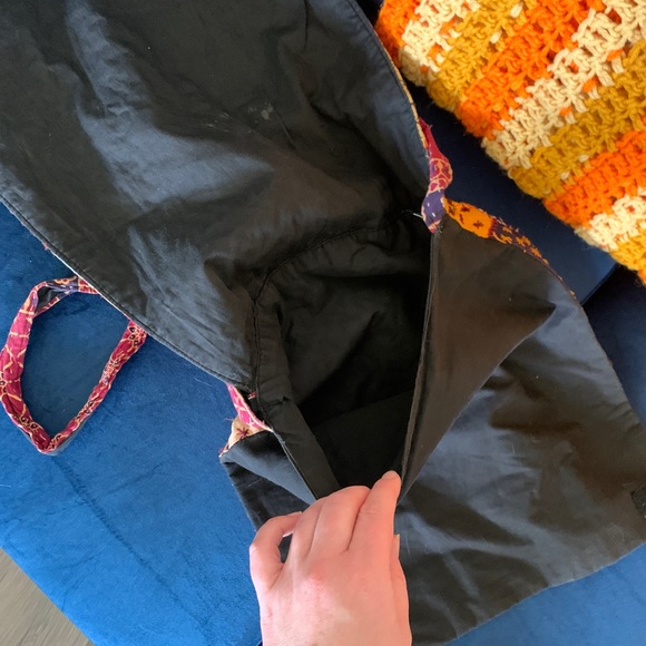 Handmade patchwork hippie bag. - Picture 3 of 3